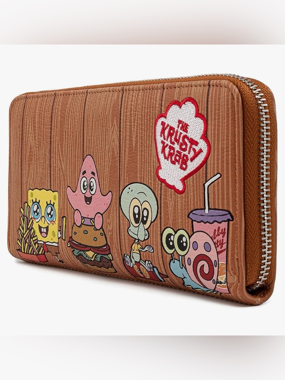 NICKELODEON OFFICIAL SPONGEBOB LONG WALLET RARE HTF 100% AUTHENTIC EXCE COND EUC